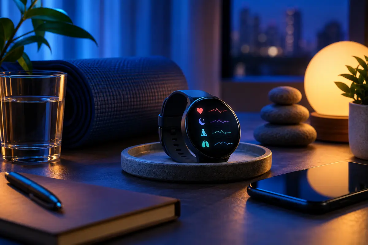 Editorial photograph for Wearable Makers Are Adding More Wellness Metrics—Interpretation Is the Hard Part